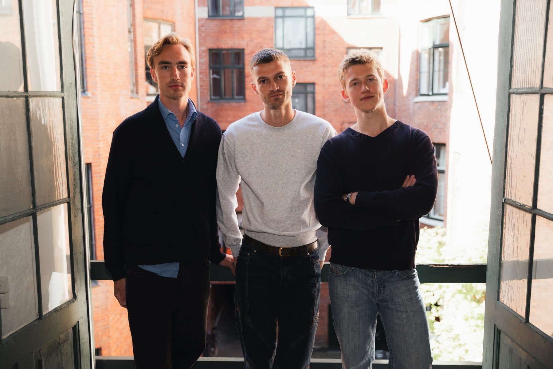 Viggo, Felix og Peter fra Desk Copenhagen